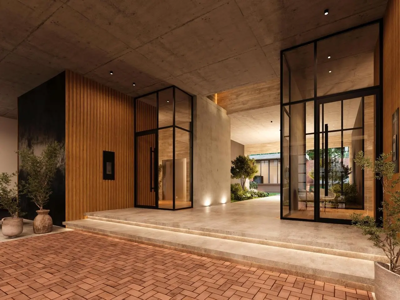 Ingreso principal del edificio